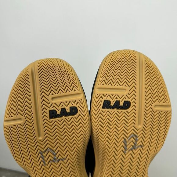 R.A.D One V2 Unisex Black and Gum Performance Gym Training Competition Shoe - Picture 9 of 13